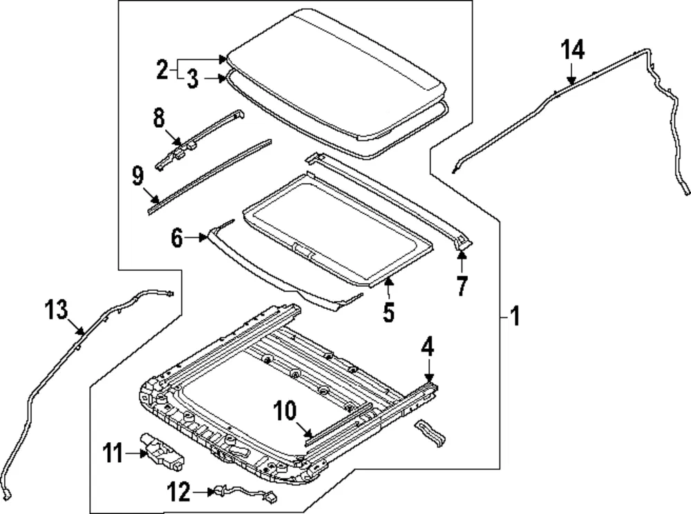 Sunshade - Kia (81660-DO000RBQ)