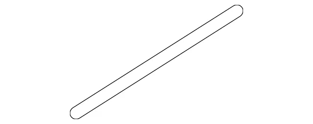 Molding - Passenger Side (RH) - Kia (81662-4D000)