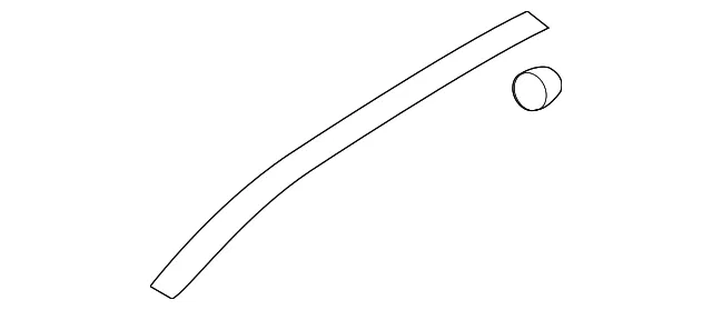 Side Molding - Passenger Side (RH) - Kia (81676-J5000)
