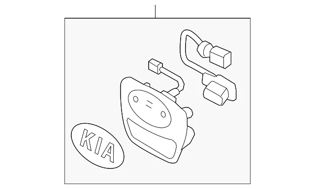Handle, Outside - Kia (81720-1W230)