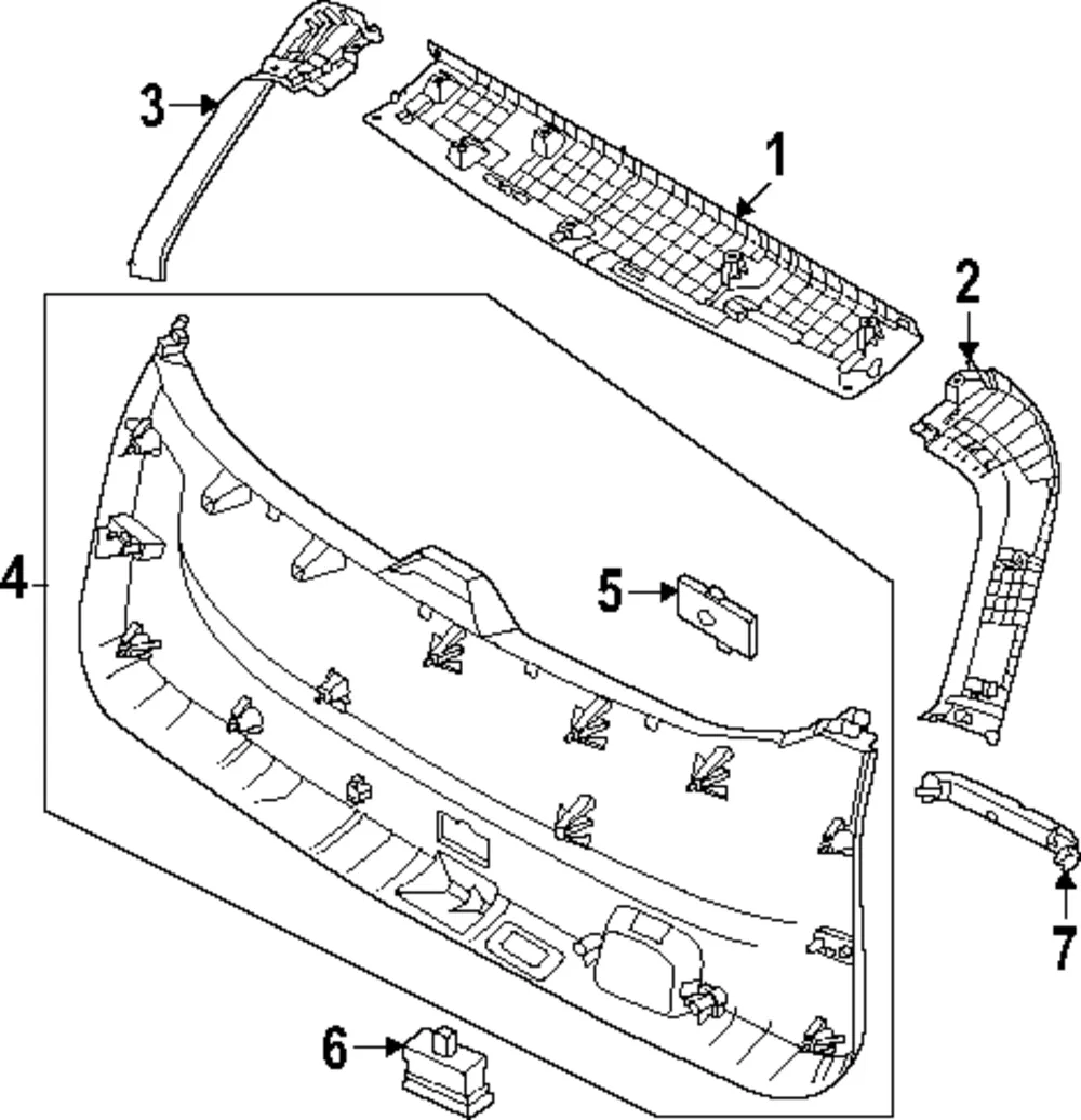 Grip Handle - Kia (81751-DO000DFS)
