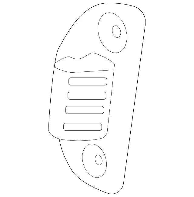 Lift-Gate Stop Bumper - Kia (81772-P1000)