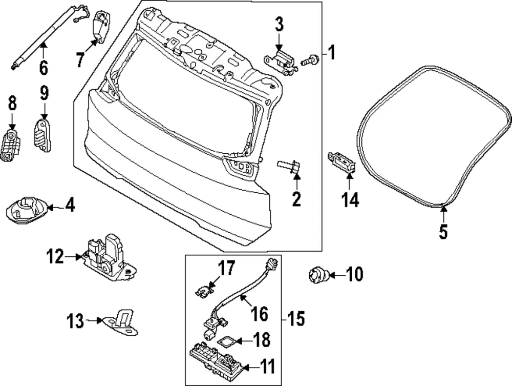 Release Handle - Kia (81820-DO000)