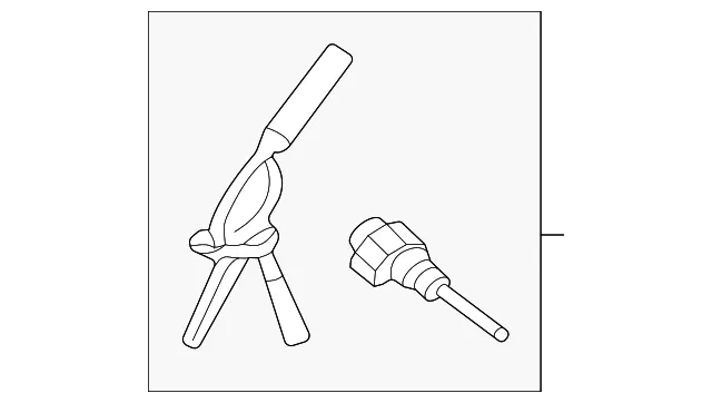 Door Lock Cylinder - Kia (81970-R5A00)