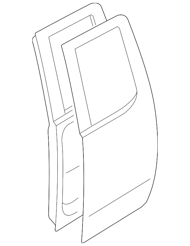 Door Shell - Nissan (82100-9BU1B)