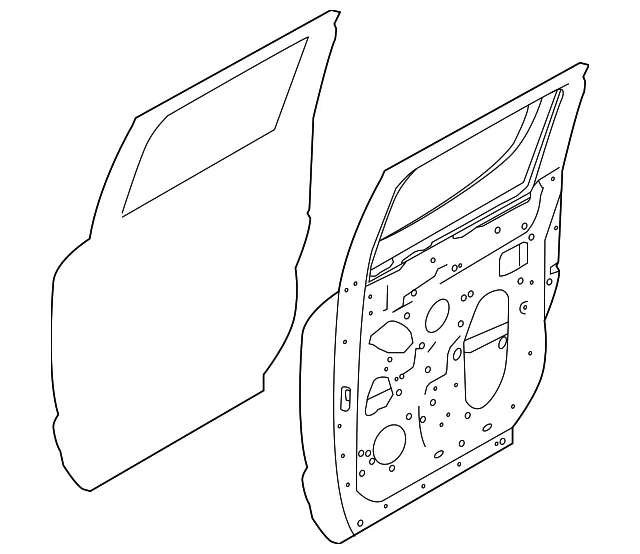 Door Shell - Nissan (82101-9FV0B)