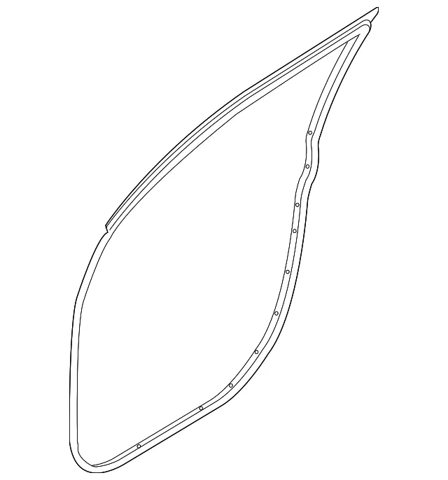 Door Weather-Strip - Driver's Side (LH) - Kia (82130-A9000)
