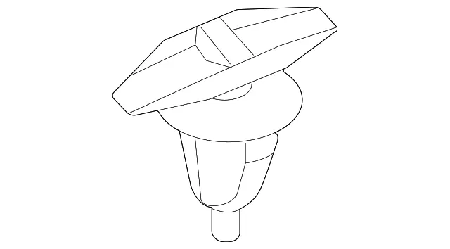 Door Weather-Strip Clip - Kia (82133-GI000)