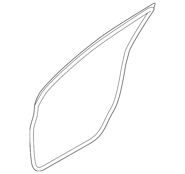 Door Weather-Strip - Passenger Side (RH) - Kia (82140-1G000)