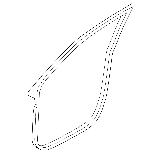 Door Weather-Strip - Passenger Side (RH) - Kia (82140-2P000)