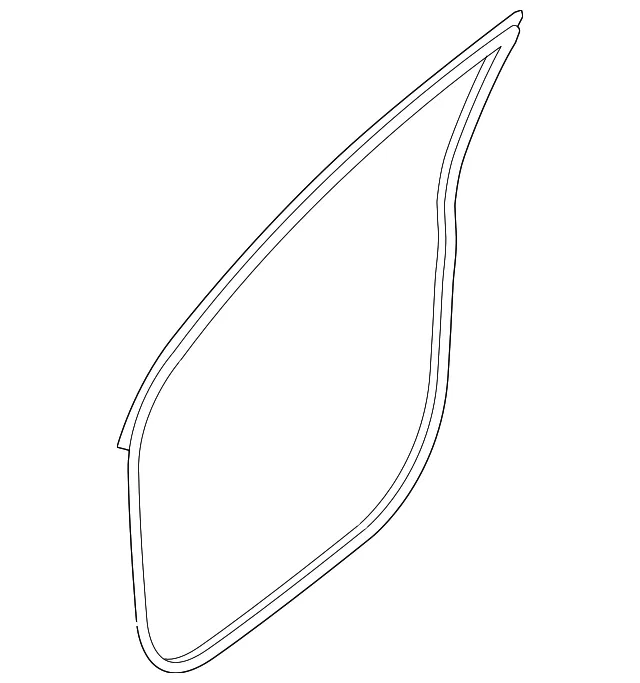 Door Weather-Strip - Passenger Side (RH) - Kia (82140-D9000)