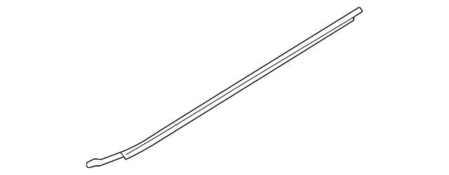 Belt Molding - Driver's Side (LH) - Kia (82210-1M200)