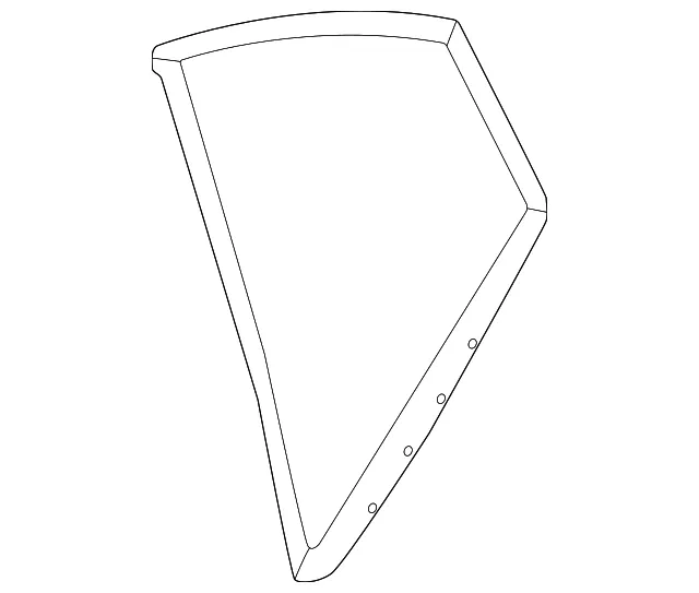 Vent Window Assembly - Nissan (82221-6MW0A)