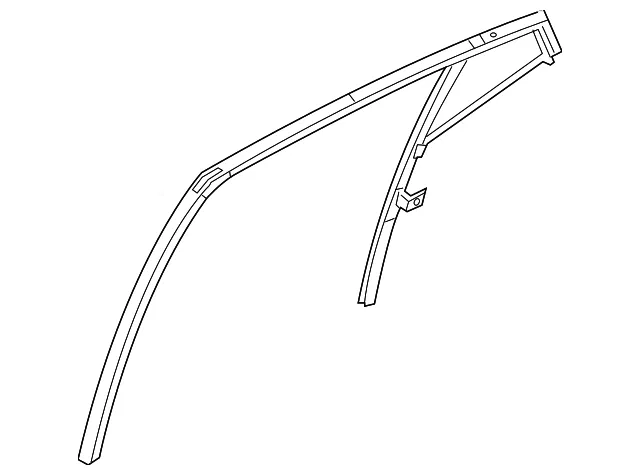 Vent Window Assembly - Nissan (82260-9DJ3A)