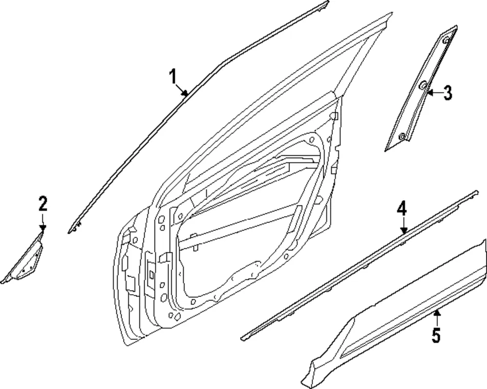 Rear Applique - Kia (82260-DO000)