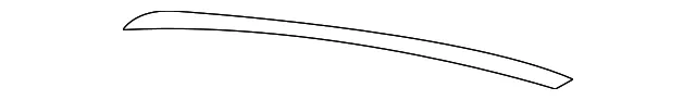 Upper Molding - Driver's Side (LH) - Nissan (82283-ZX70A)