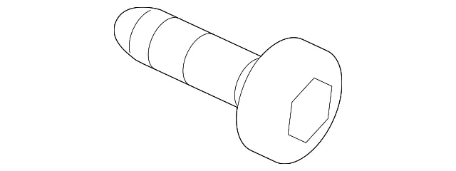 Belt Molding Screw - Kia (82290-1D000)