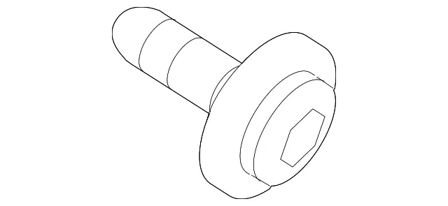 Belt Molding Screw - Kia (82290-1D010)