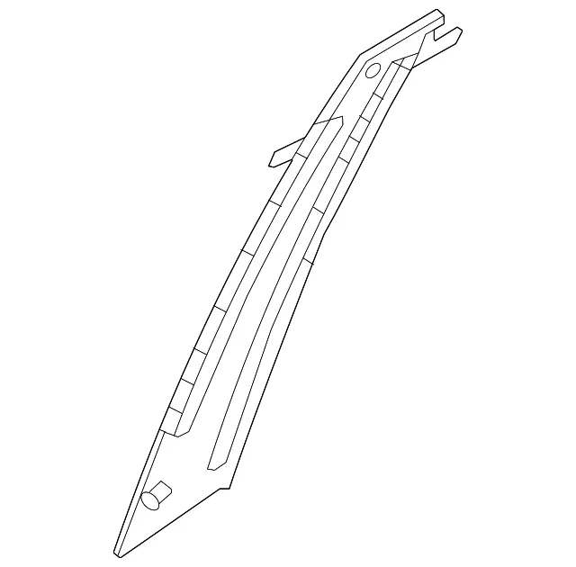 Rear Door Protector, Left - Nissan (822D3-6TA2A)