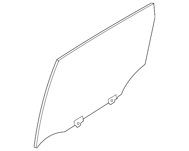 Door Glass - Passenger Side (RH) - Nissan (82300-3WC0A)