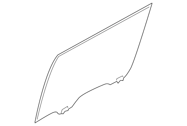 Movable Glass - Passenger Side (RH) - Nissan (82300-5ZA0A)