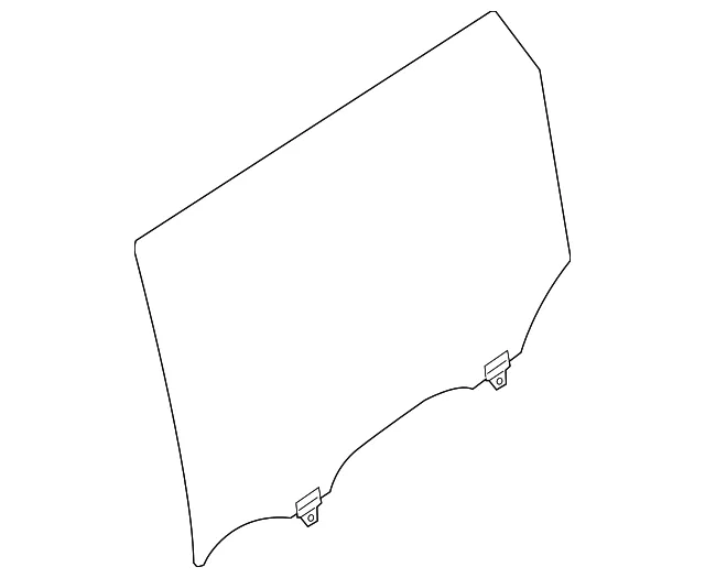 Door Glass - Driver's Side (LH) - Nissan (82301-5HA0B)