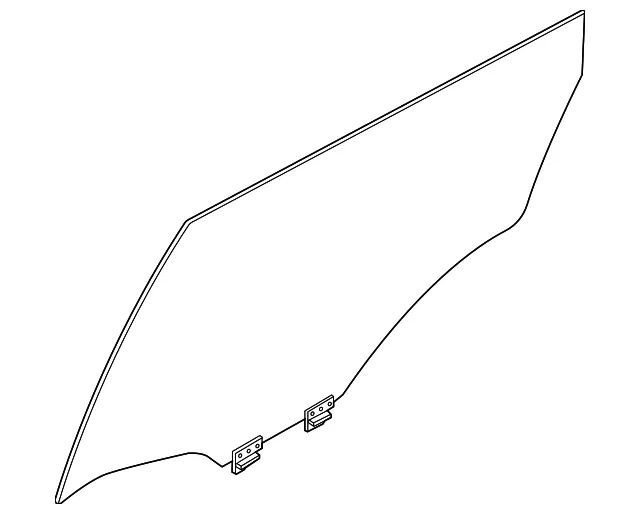 Door Glass - Nissan (82301-7KA0A)