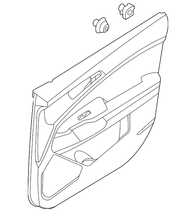 Door Trim Panel - Kia (82305-P1870B67)