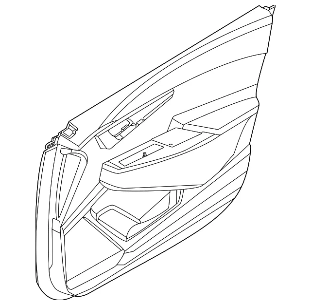 Door Trim Panel - Kia (82307-CV070CJG)