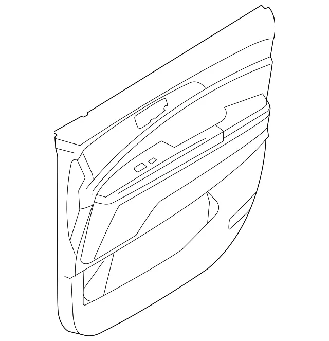 Door Trim Panel - Kia (82307-R0130EDM)