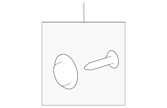 Door Trim Panel Grommet - Kia (82313-2D000GAH)