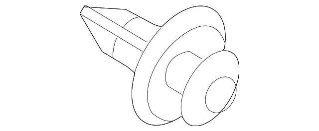 Door Trim Panel Fastener - Kia (82315-2P000WK)