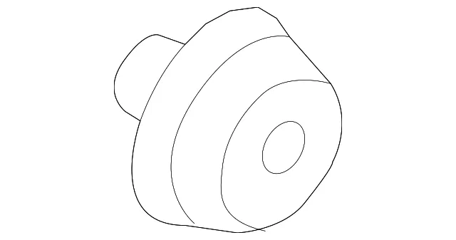 Lower Center Pillar Trim Fastener - Kia (82315-33020)