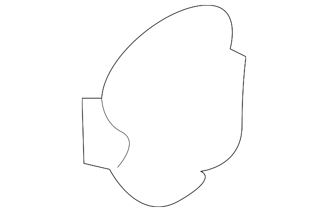 Pull Handle Cap - Kia (82318-1M0102I)