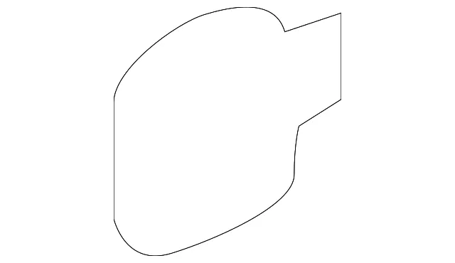 Pull Handle Cap - Kia (82318-1M0108O)