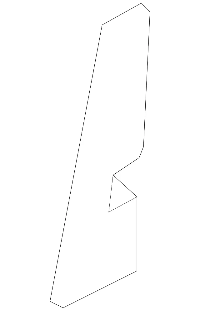 Latch Cover - Driver's Side (LH) - Kia (82335-3F000NF)
