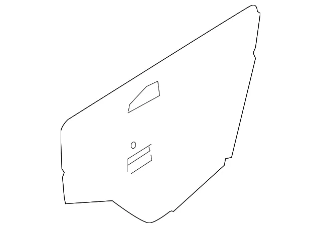 Water Deflector - Passenger Side (RH) - Kia (82392-1G010)