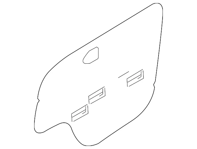 Water Deflector - Kia (82392-2G000)