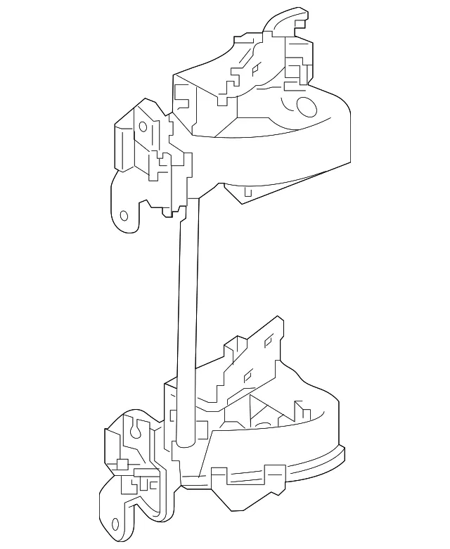 Hinge - Passenger Side (RH) - Nissan (82400-EZ10D)