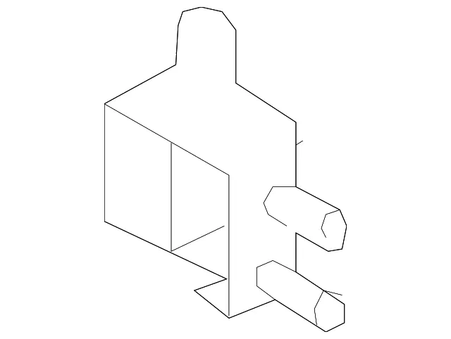 Upper Hinge - Driver's Side (LH) - Nissan (82401-3NA1A)