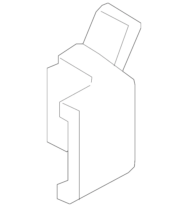 Upper Hinge - Driver's Side (LH) - Nissan (82401-9N00A)