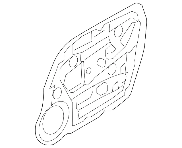 Window Regulator - Passenger Side (RH) - Kia (82402-1D010)
