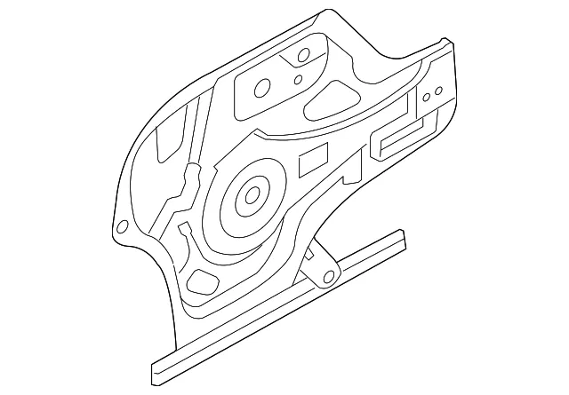 Window Regulator - Passenger Side (RH) - Kia (82402-2G010)