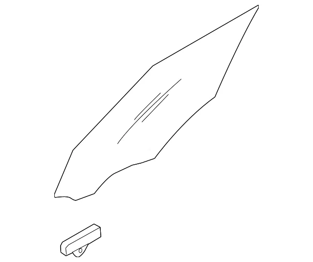 Door Glass - Kia (82410-K0320)