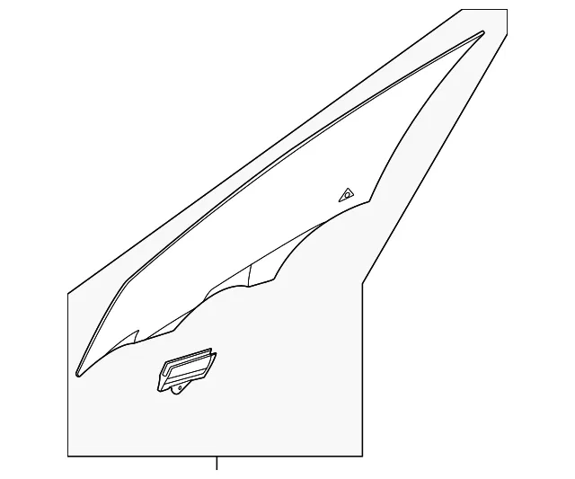 Door Glass - Kia (82410-L3500)