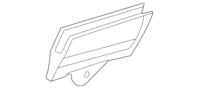 Door Glass Holder - Driver's Side (LH) - Kia (82412-3T000)