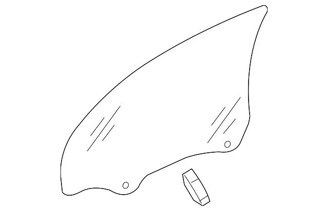Door Glass - Kia (82420-2G000)