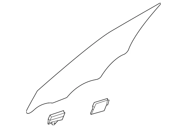 Door Glass - Kia (82420-CV030)