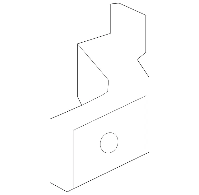 Lower Hinge - Passenger Side (RH) - Nissan (82420-JK000)