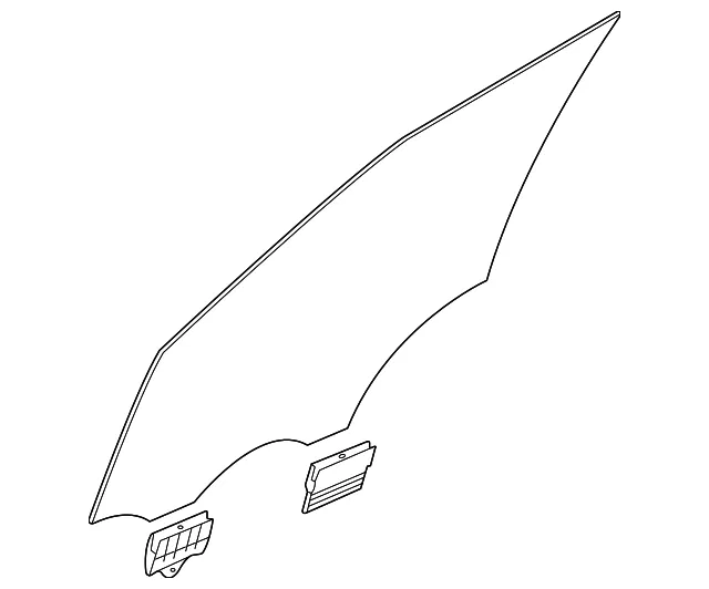 Door Glass - Kia (82420-R0240)